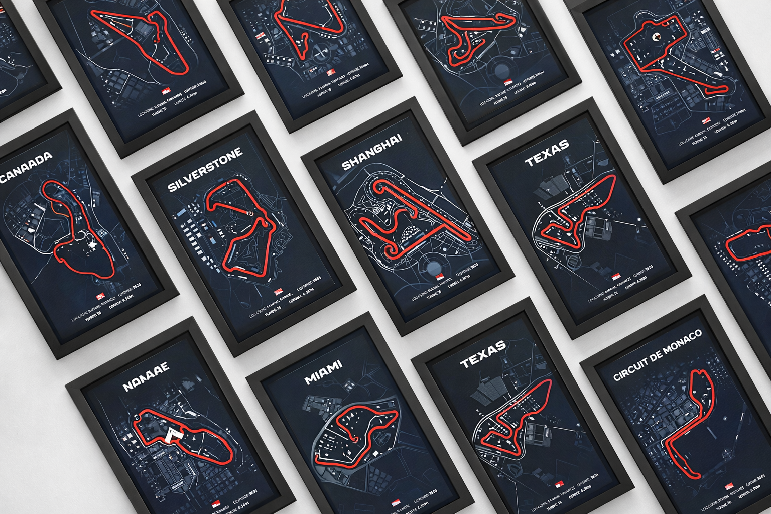 How to Style Formula 1 Wall Art in a Home Office, Bedroom, or Sim Racing Setup
